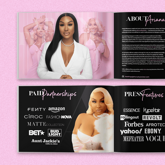Media Kit or Brand Deck Design